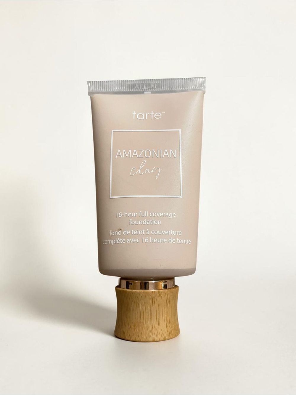 Tarte Amazonian Clay Foundation 12N Fair Neutral Full Coverage 16HR Wear Makeup